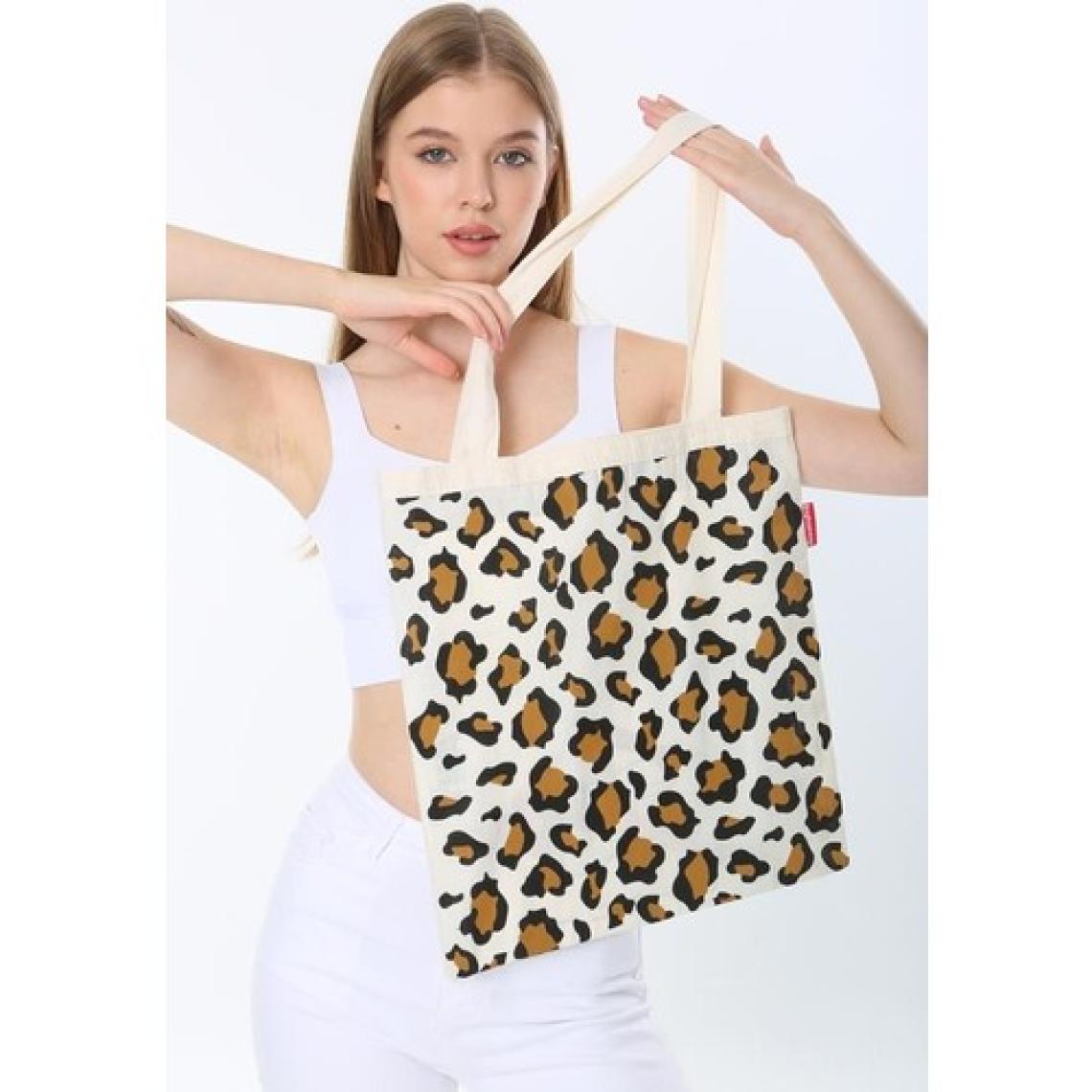 Baghashtag Leopar Desenli Bez Çanta