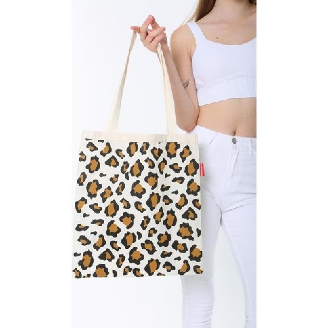 Baghashtag Leopar Desenli Bez Çanta