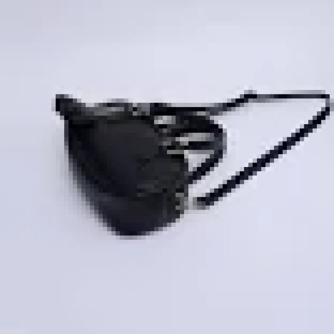 SHAKA Siyah SHK207 Suni Deri Charm Detaylı Fermuarlı Ayarlanabilir Askılı El, Kol ve Omuz Çantası U:14 E:24 G:8 cm