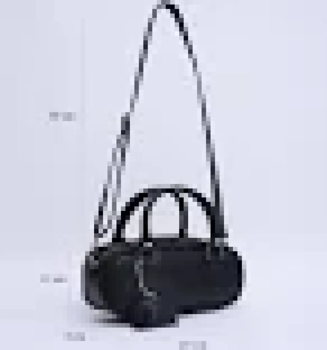 SHAKA Siyah SHK207 Suni Deri Charm Detaylı Fermuarlı Ayarlanabilir Askılı El, Kol ve Omuz Çantası U:14 E:24 G:8 cm