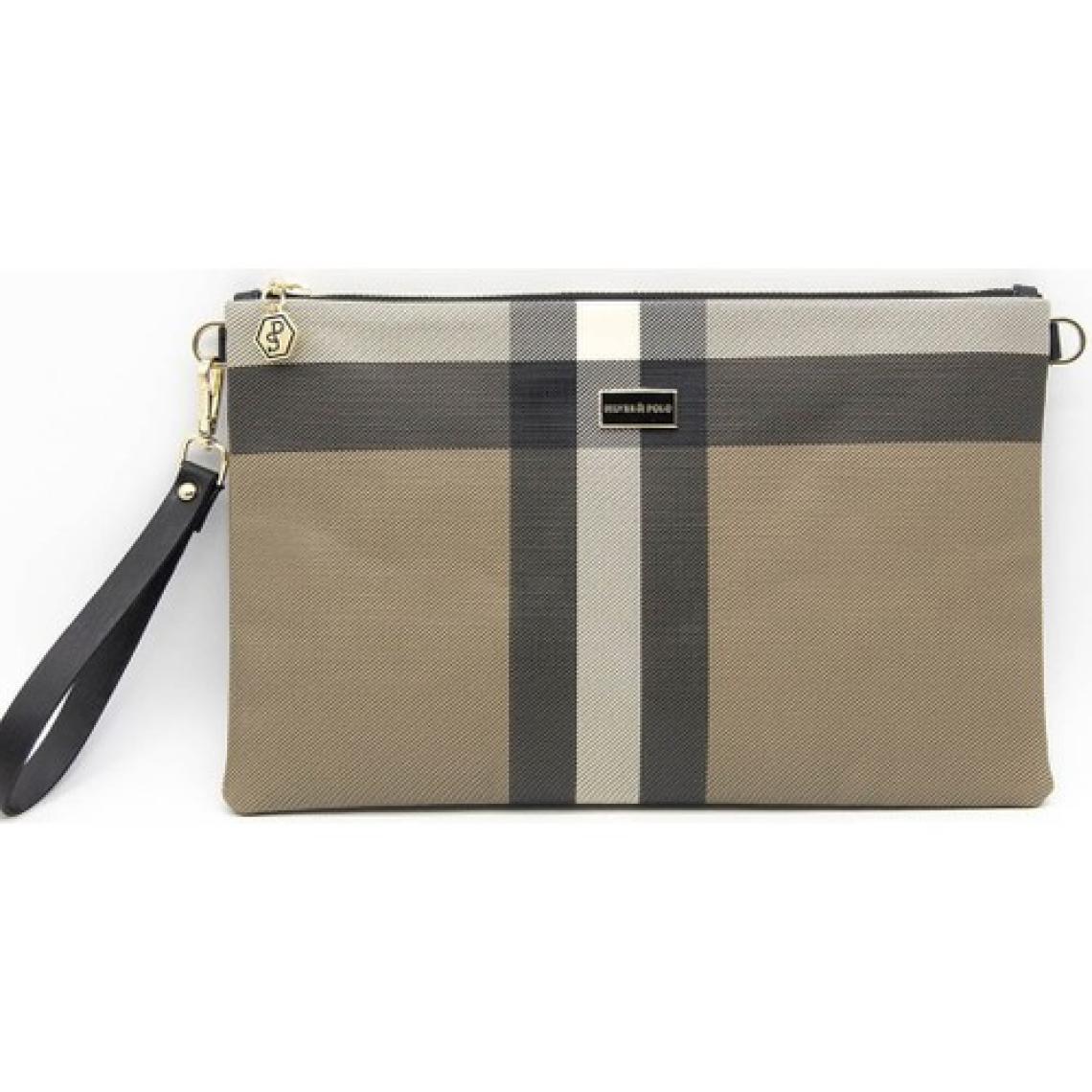 Silver Polo Silver  Polo Kadın Portföy  Clutch Kahve - Siyah NV1034