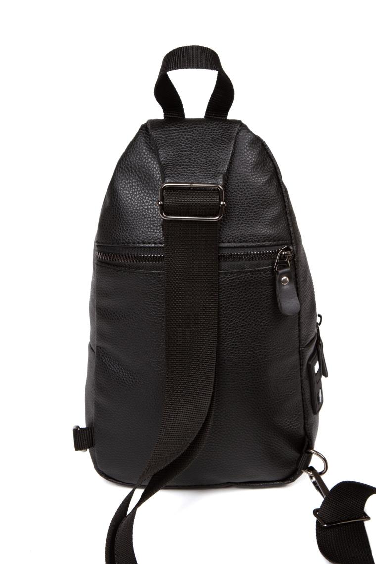 Adelina Bags  Siyah Deri Çapraz Omuz Çantası Bodygag Freebag