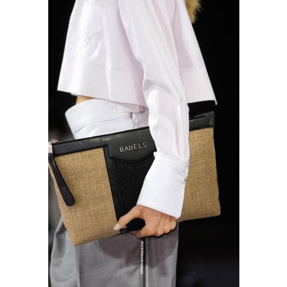 Bahels Jüt Hasır Özel Tasarım Kadın Portföy & Clutch Çanta