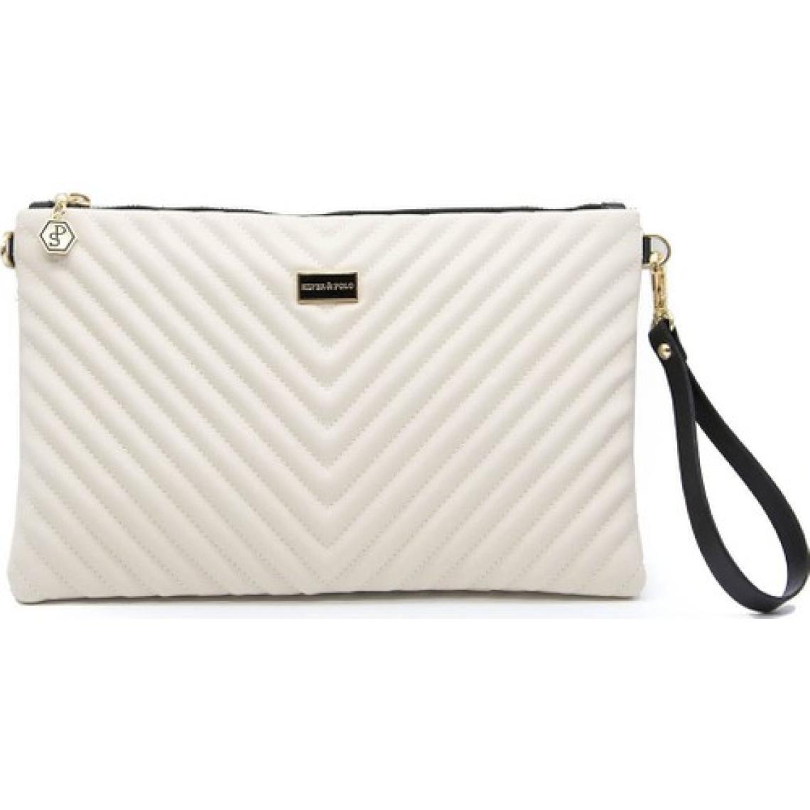 Silver Polo Silver  Polo Kadın Portföy  Clutch Bej - Bej NV1034