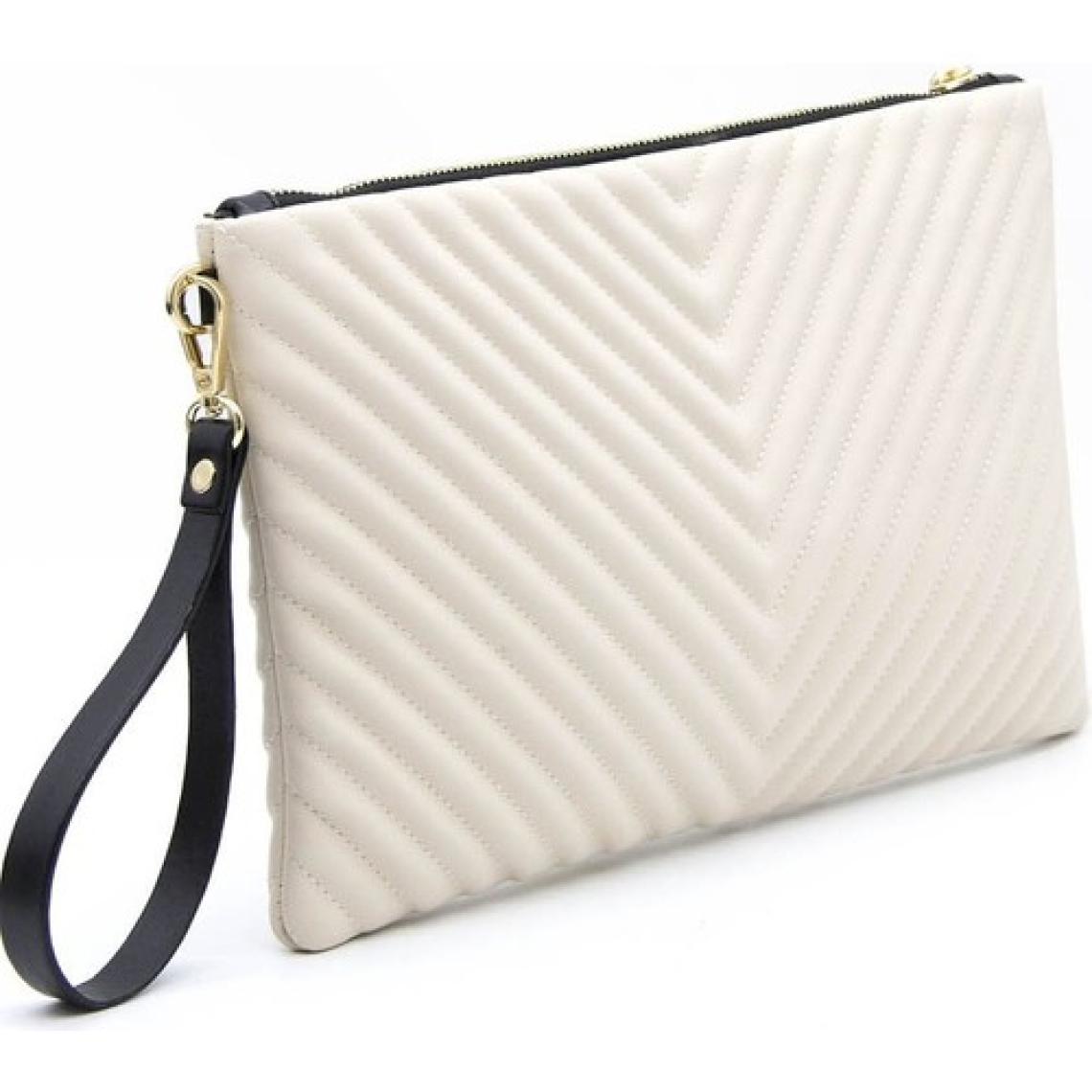 Silver Polo Silver  Polo Kadın Portföy  Clutch Bej - Bej NV1034
