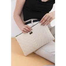 Silver Polo Silver  Polo Kadın Portföy  Clutch Bej - Bej NV1034