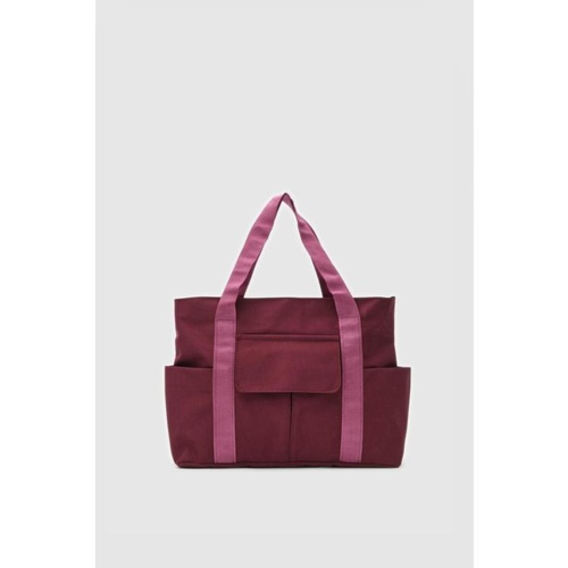 Shule Bags Pettit Bigger Bordo Tote Çanta