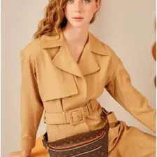 Pierre Cardin Kahverengi Kadın Bel Çantası 05PO22Y1542-MN Kh