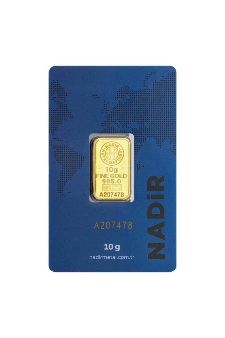 Nadir Gold 10 gr 24 Ayar 995 Milyem Nadirgold Gram Altın