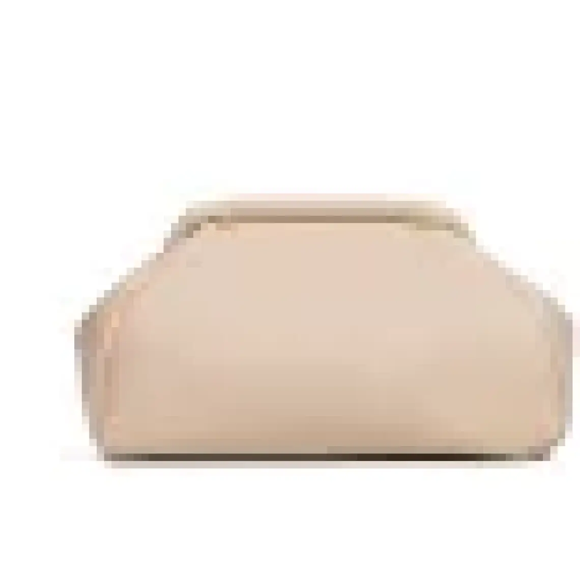 Bahels Kadın Trend Bej Deri Clutch Portföy Çanta