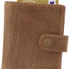 Abess Kartlık Cüzdan , Lüks  Deri (Crazy) Mekanizmalı Kartlık Cüzdan