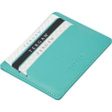Tergan Turkuaz Deri Unisex Kredi Kartlık - S1KK00001050-H2C  Turkuaz