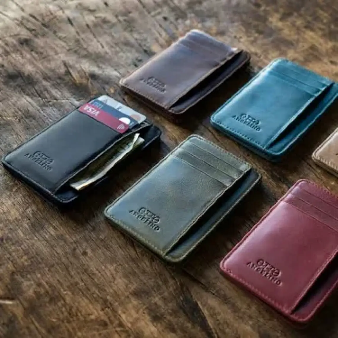 Otto Ot114 Unisex Tasarım Hakiki Deri Cüzdan