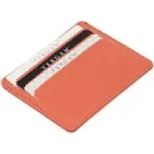 Pembe Hakiki Deri Unisex Kredi Kartlık - S1KK00001050-S9H