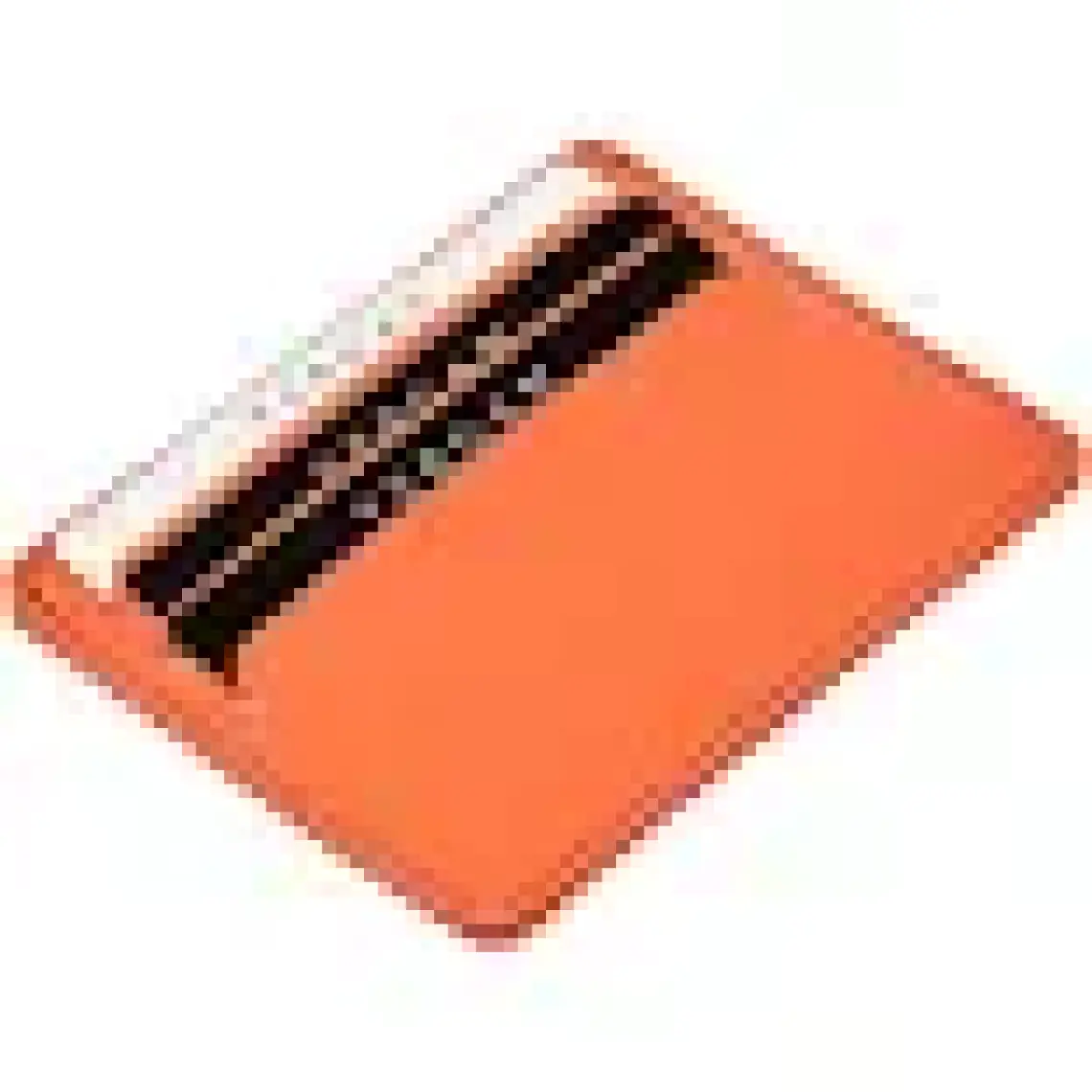 Tergan Turuncu Deri Unisex Kartlık 01050L6C