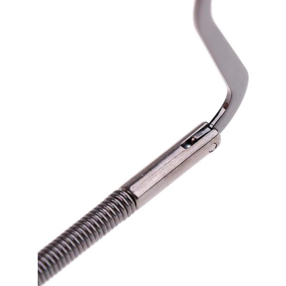 Spelt Metal Para Tokası Kart Tutucu Klips Yaylı Cüzdan Gümüş Rengi