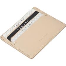Tergan Bej Deri Unisex Kredi Kartlık - S1KK00001050-A56  Bej