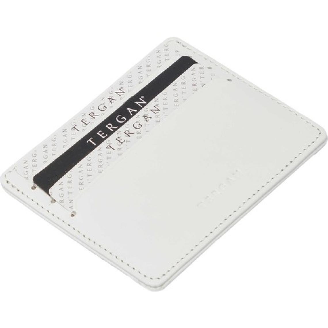 Tergan Beyaz Deri Unisex Kredi Kartlık - S1KK00001050-D10  Beyaz