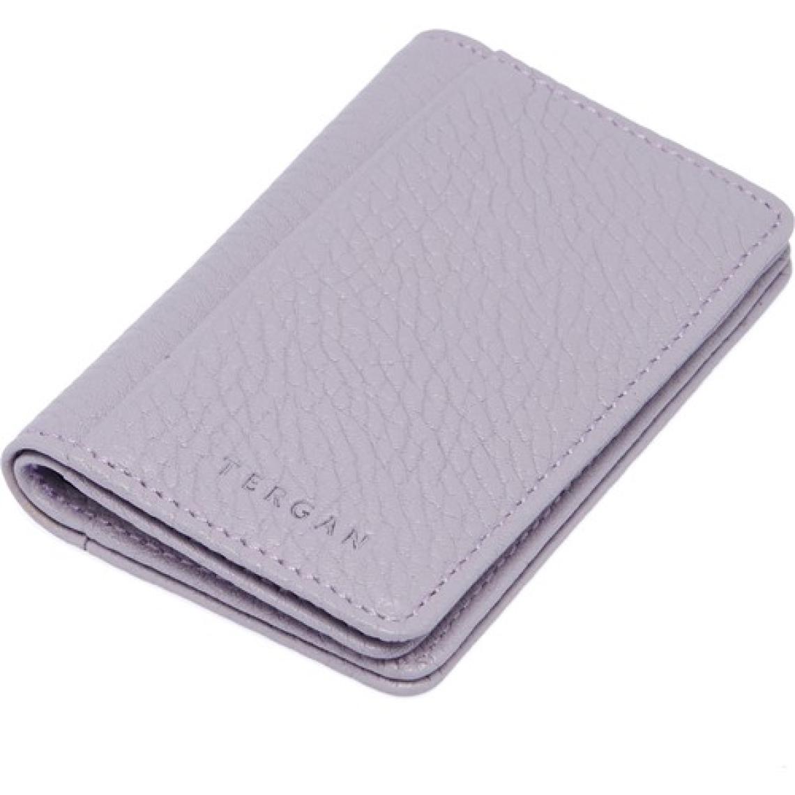 Tergan Mor Deri Unisex Kartlık 01601P5M