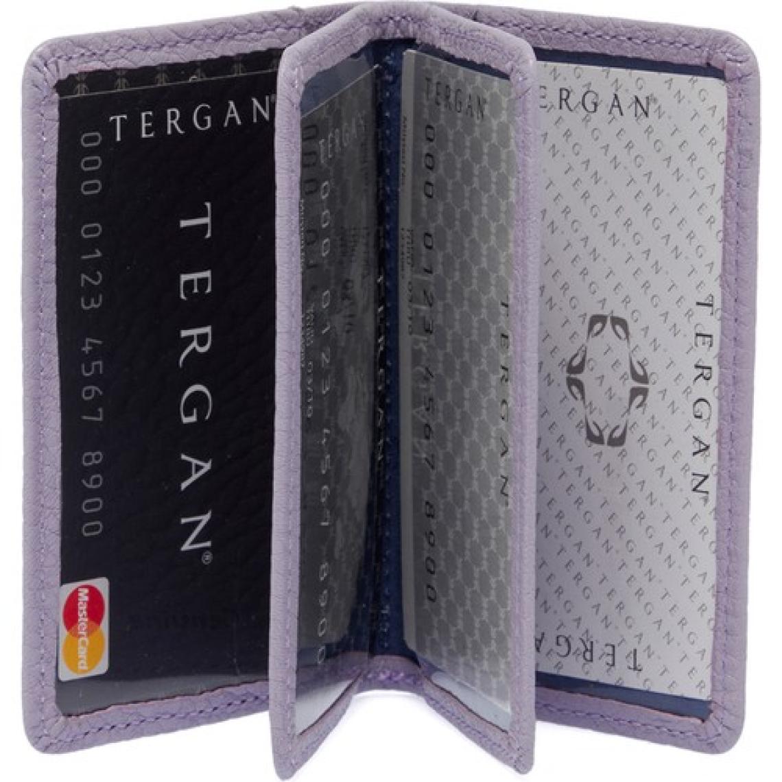 Tergan Mor Deri Unisex Kartlık 01601P5M