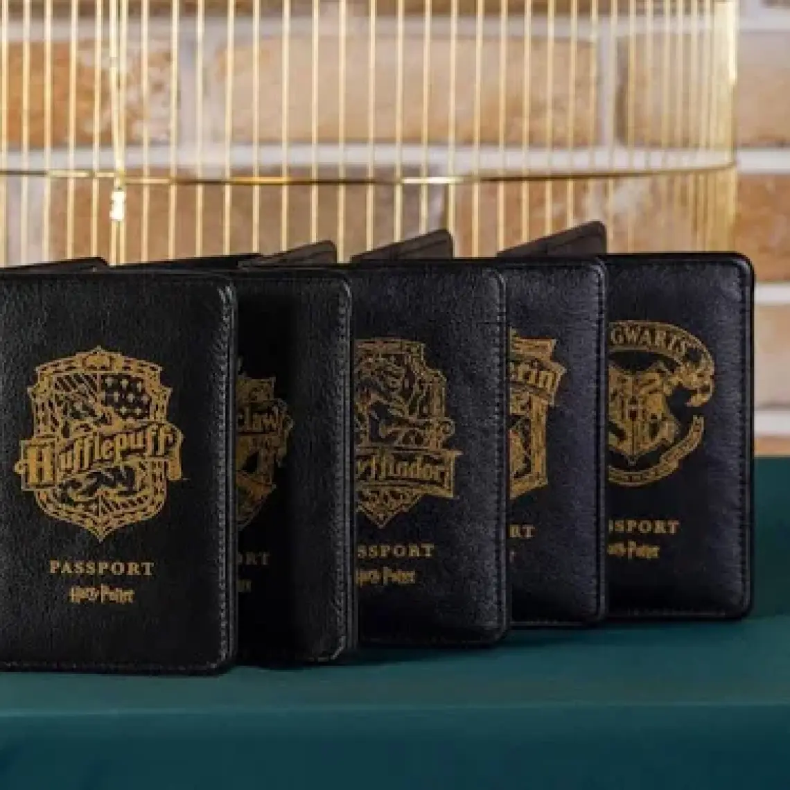 Gryffindor Pasaport Kılıfı Lisanslı Deri