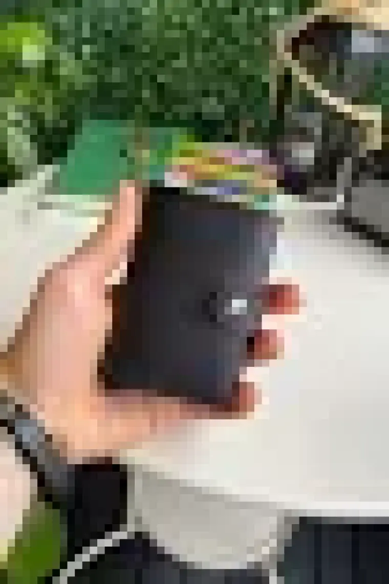 Modica Angora - Rfid Korumalı Kağıt Para Bölmeli Kişiye Özel Mekanizmalı Siyah Cüzdan/Akıllı Kartlık