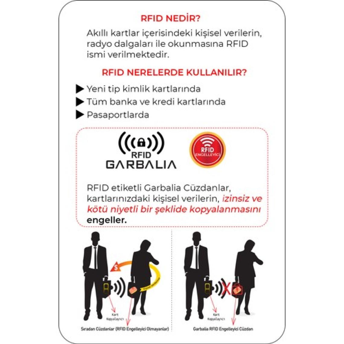 Garbalia Jackson Deri Bozuk Para Gözlü Cüzdan