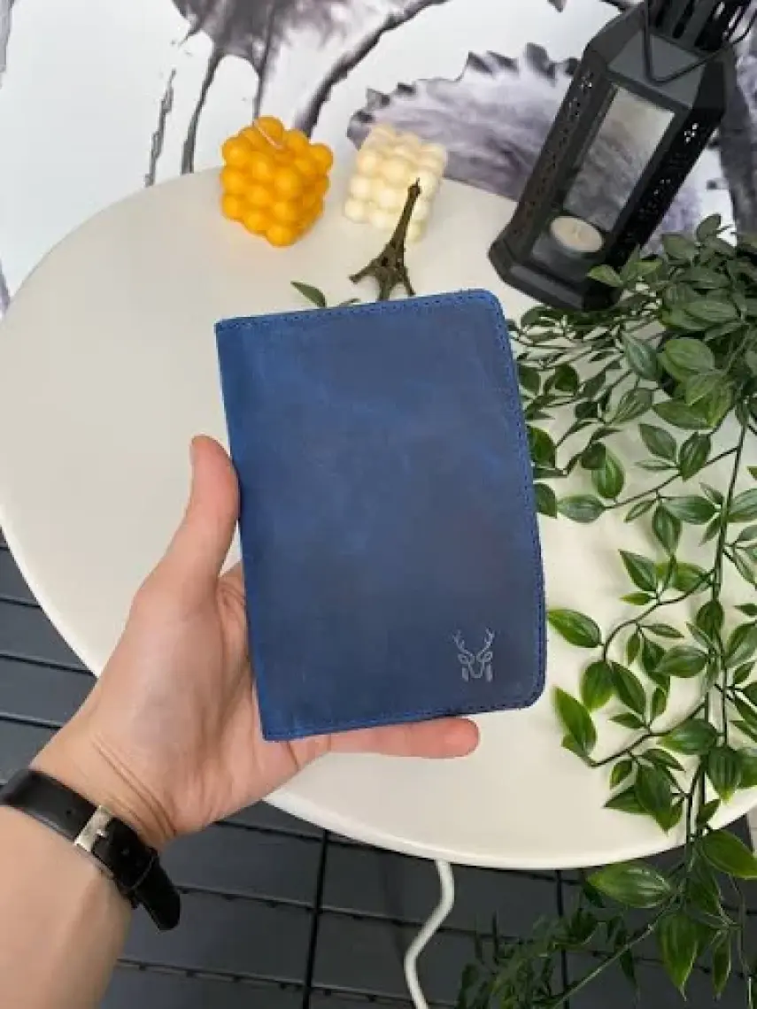 Modica Simenit - Hakiki Deri Pasaport Kılıfı | Seyahat Cüzdanı | Pasaport Koruyucu