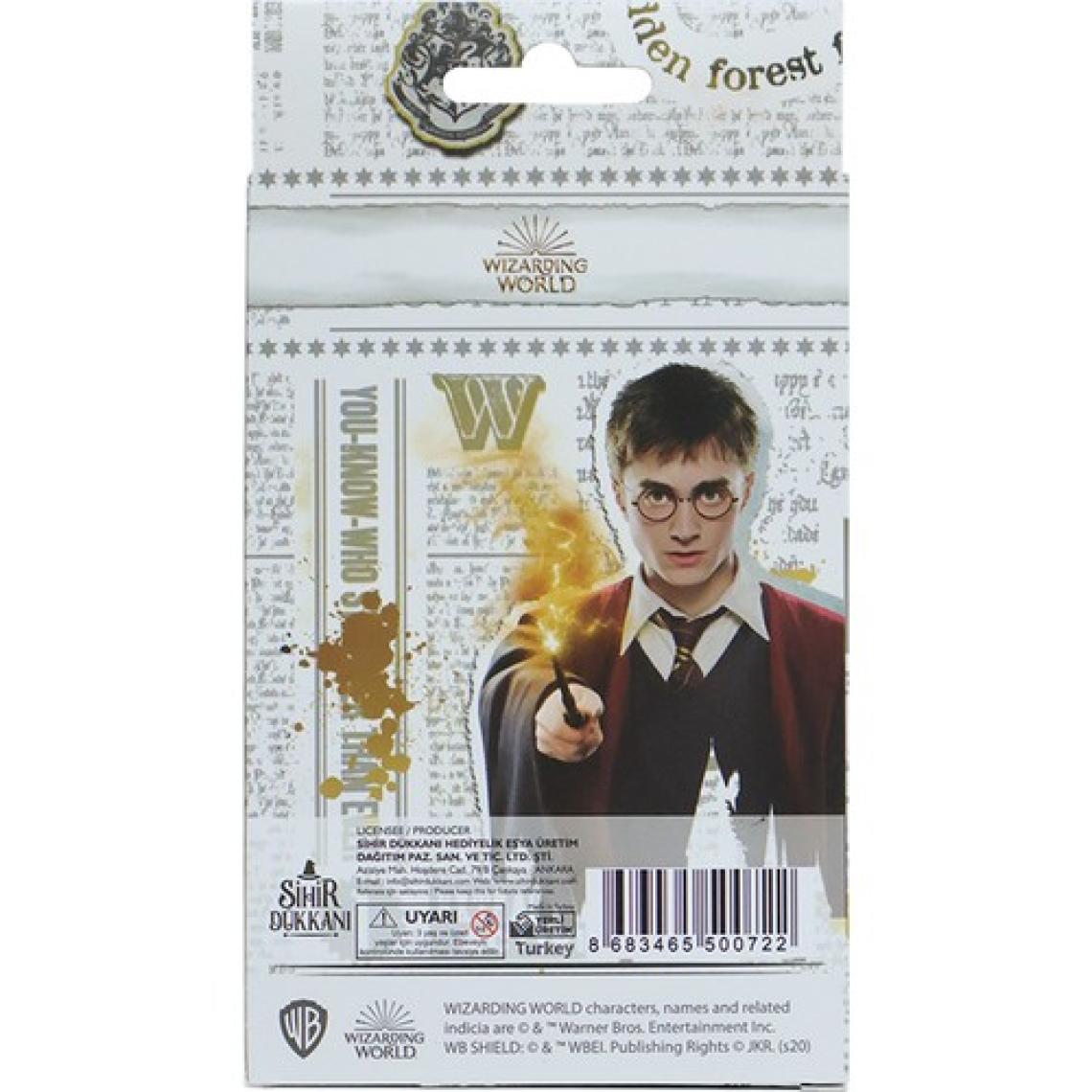 Sihir Dükkanı Hufflepuff Pasaport Kılıfı Lisanslı Deri