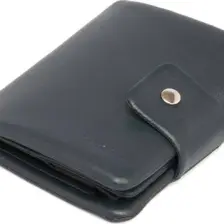 Tergan Lacivert Deri Erkek Cüzdanı 01541M80