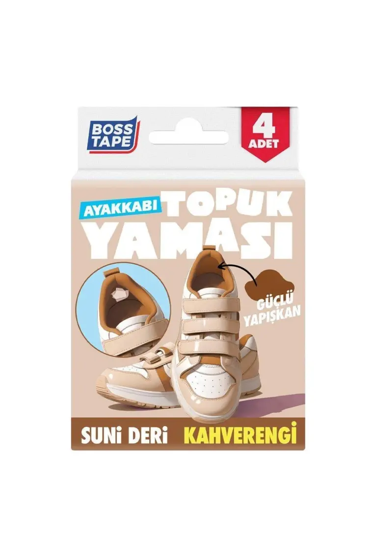 Boss Tape Ayakkabı Tamir Bandı Topuk Yaması Kahverengi