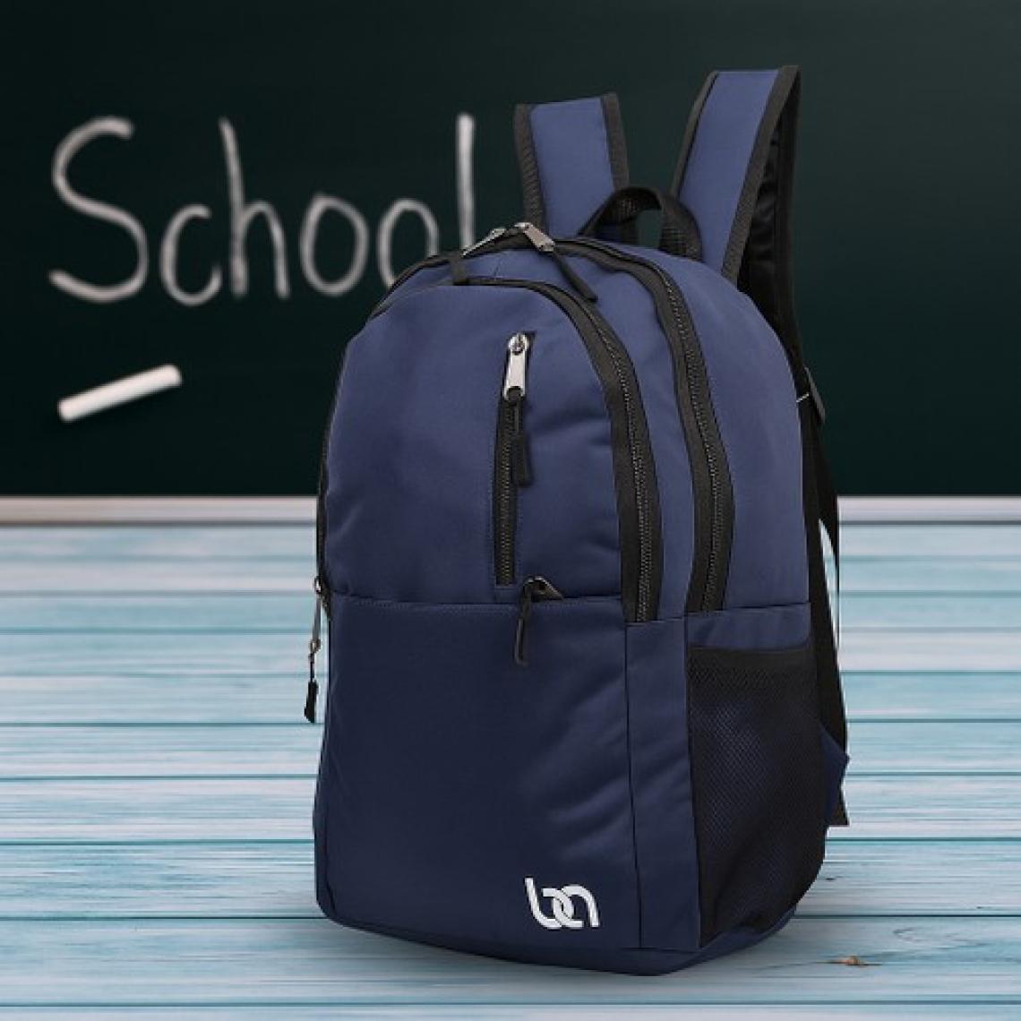 Bagacar Mnt Cepli Lacivert Unisex Okul ve Günlük Sırt Çantası
