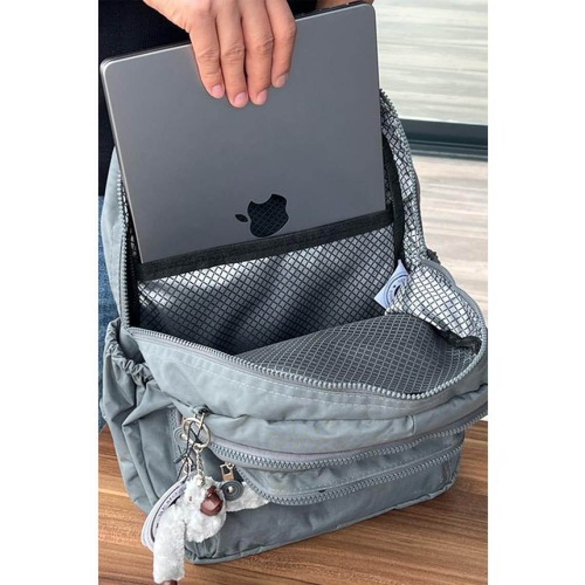 Nemo Bags Gri Sırt Çantası Okul Çantası Laptop ve Seyahat Çantası Su Geçirmez Spor Çanta
