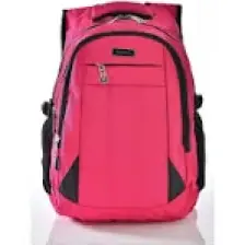 Relaxion 2227 Pembe Su Geçirmez Astarlı Kumaş Sırt Çantası