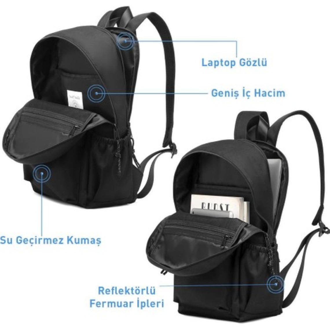 Smart Bags Sırt Çantası Okul Boyu Laptop Gözlü 3157