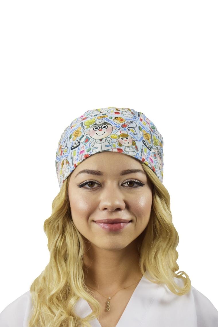 Dr. Mia Dr.mia Desenli Ameliyathane Bonesi Cerrahi Bone Doktor Hemşire Bone  Aşçı Bone
