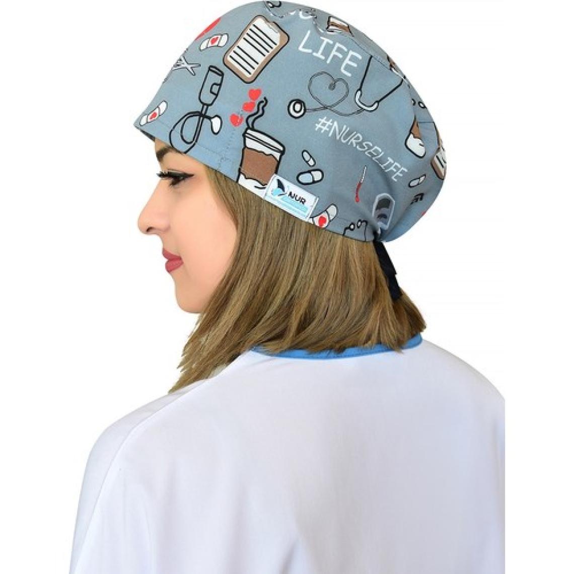 Nur Medikal Giyim Nurse Life Desenli Cerrahi Bone