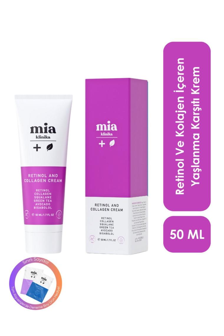 Retinol Ve Kolajen Yaşlanma Karşıtı Krem