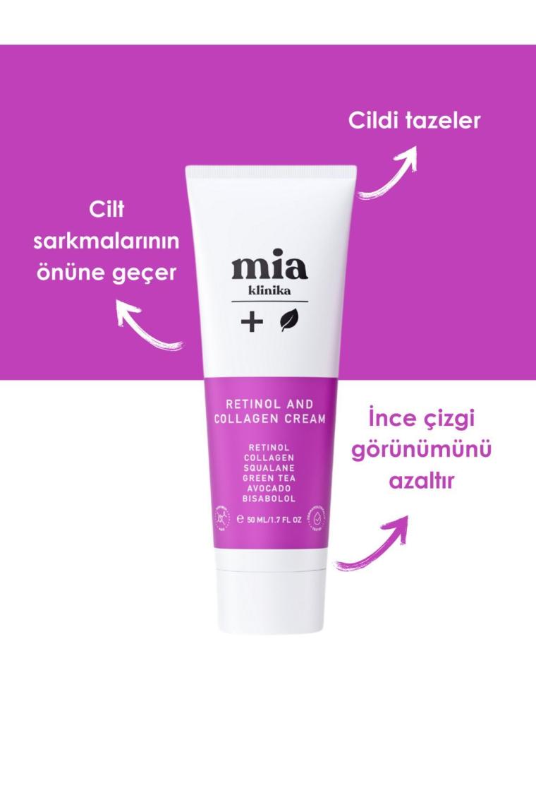 Retinol Ve Kolajen Yaşlanma Karşıtı Krem