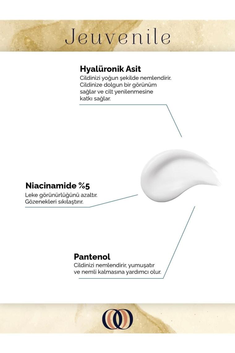 Hyaluronik Asit İçerikli Krem - Nemlendirici (Hyaluronic Acid,Niacinamide,Panthenol) Kuru Cilt için