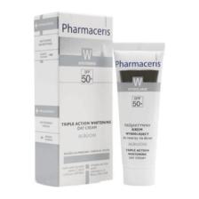 W Triple Action Whitening Albucin Spf50 30 ml