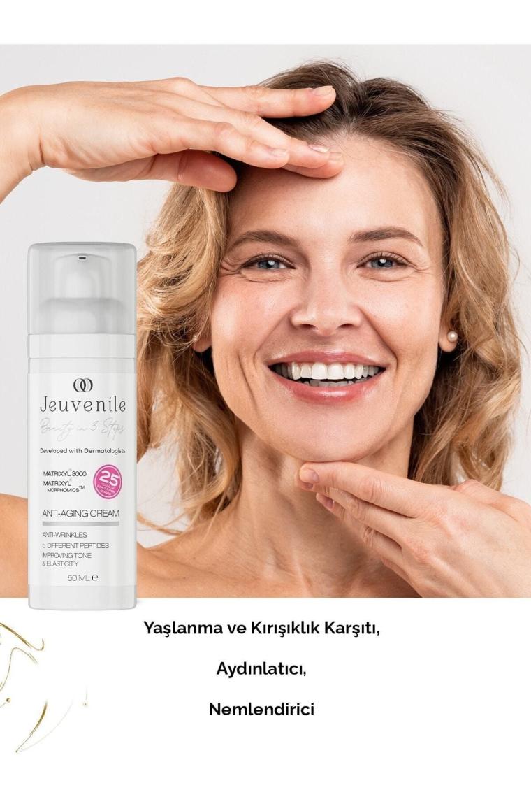 Anti-Aging Yüz Bakım Kremi - Kırışıklık Karşıtı, Yenileyici (Avrupa 25 Yıl İnovasyon Ödüllü)