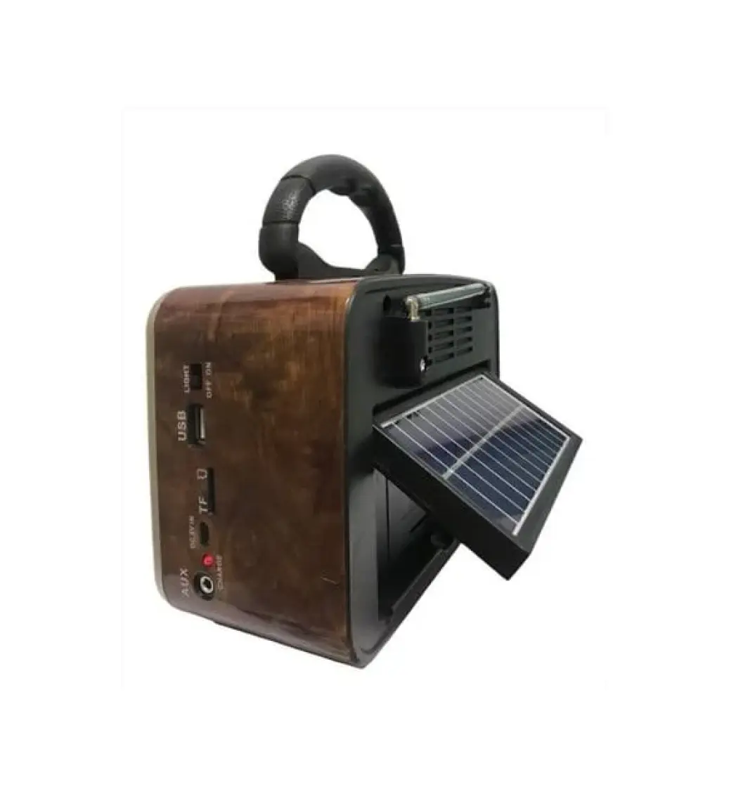 Güneş Enerjili Nostaljik Fm Aux USB Müzik Çalar RT-819