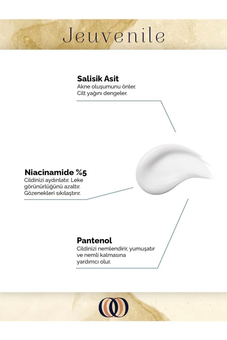 Akne Karşıtı Krem - Sebum Dengeleyici (Salicylic Acid, Niacinamide, Panthenol) Karma-Yağlı Cilt için