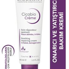 Cicabio Cream Cilt Bariyeri Onarıcı Nemlendirici Yatıştırıcı Tüm Ciltler için Yüz Vücut Krem 40 ml