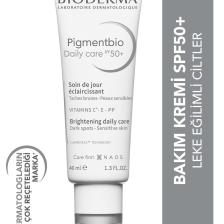 Pigmentbio Daily Care Spf50 Leke Karşıtı Aydınlatıcı Güneş Koruyucu E Ve C Vitamini Krem 40 ml