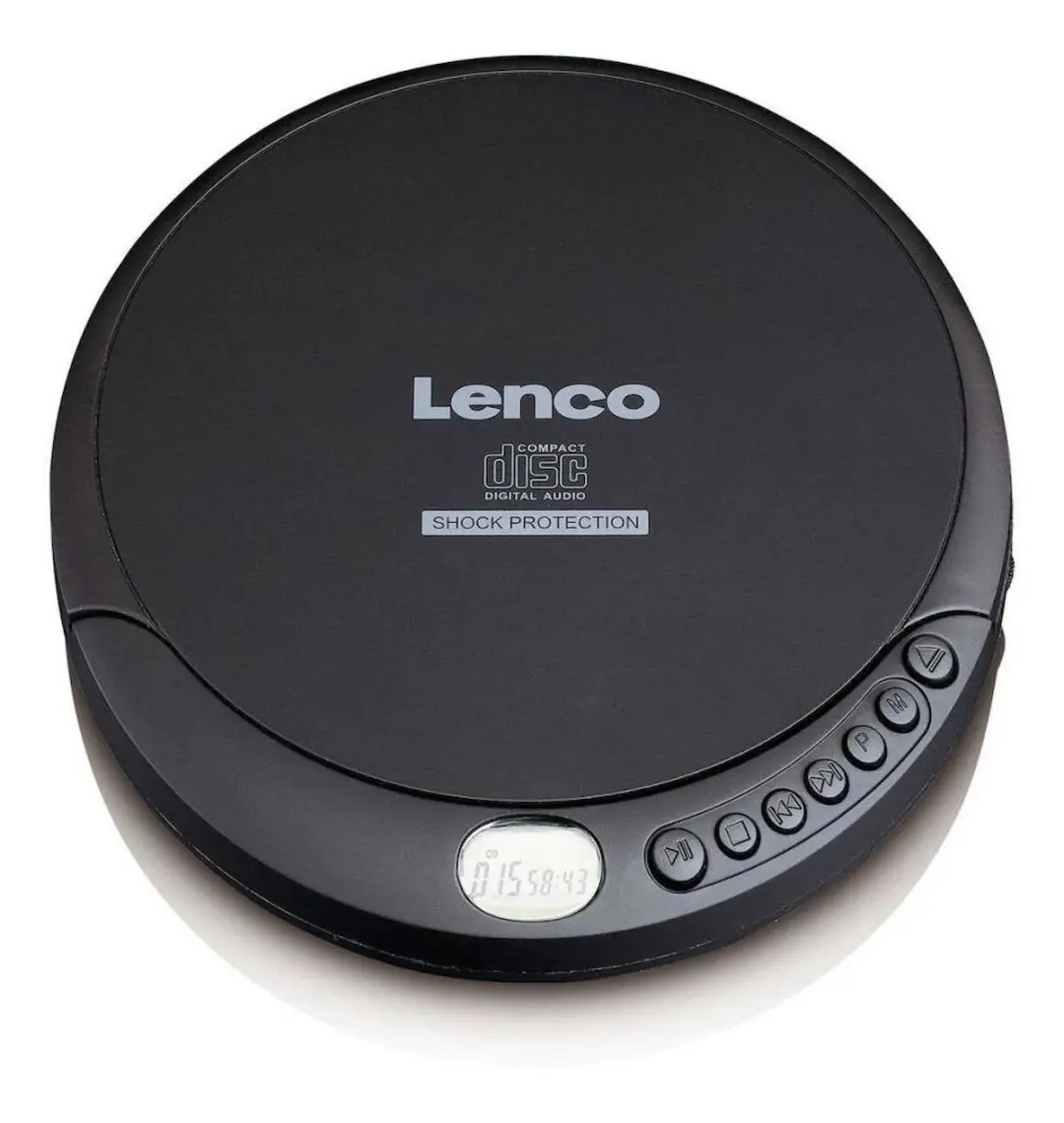 Lenco Taşınabilir CD Çalar / Mp3 Çalar Discman Anti Şok Özellikli Siyah CD-200