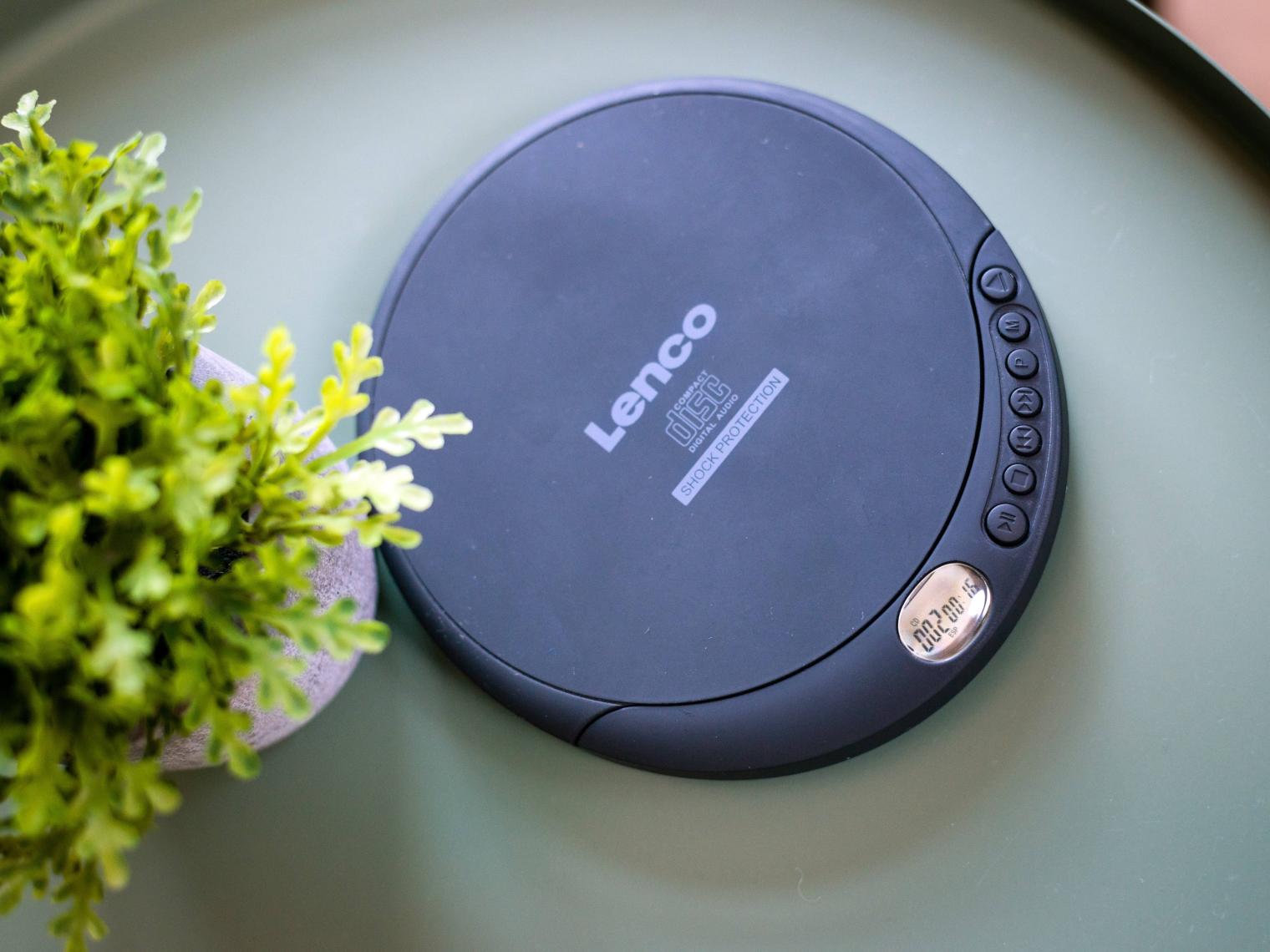 Lenco Taşınabilir CD Çalar / Mp3 Çalar Discman Anti Şok Özellikli Siyah CD-200