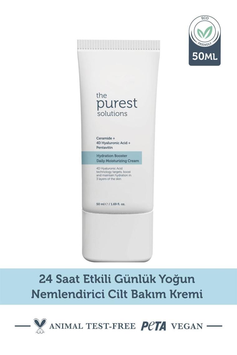 24 Saat Etkili Günlük Yoğun Nemlendirici Cilt Bakım Kremi 50 ml