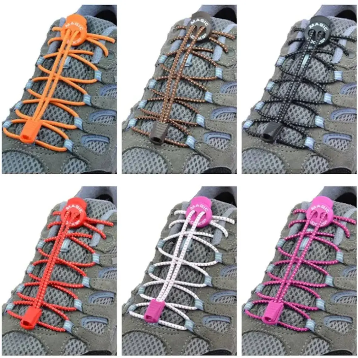 Magic Locks Akıllı Bağcık Yuvarlak- SARI-15A1